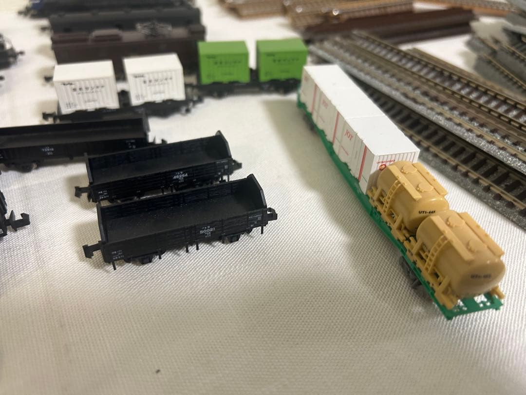 緑8244 Nゲージ規格の鉄道模型と線路セット 約40両 - メルカリ