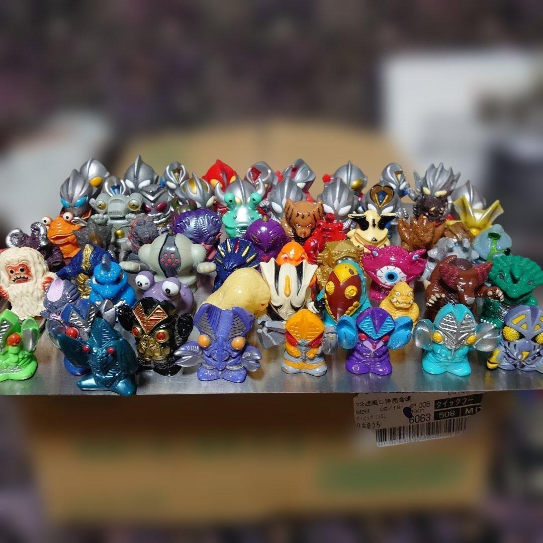 円谷プロ ウルトラマン系指人形 まとめて約60個 - メルカリ