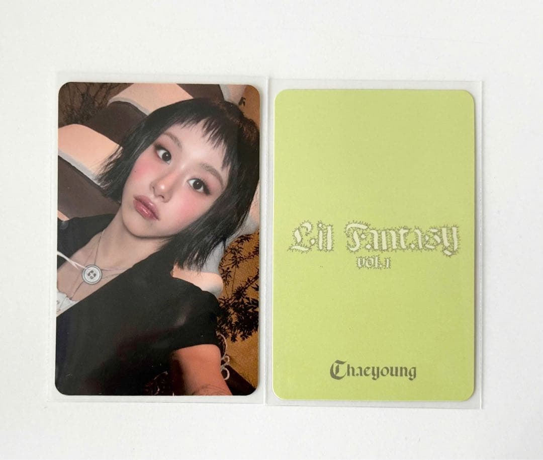 TWICE チェヨン Lil Fantasy apple music トレカ - メルカリ