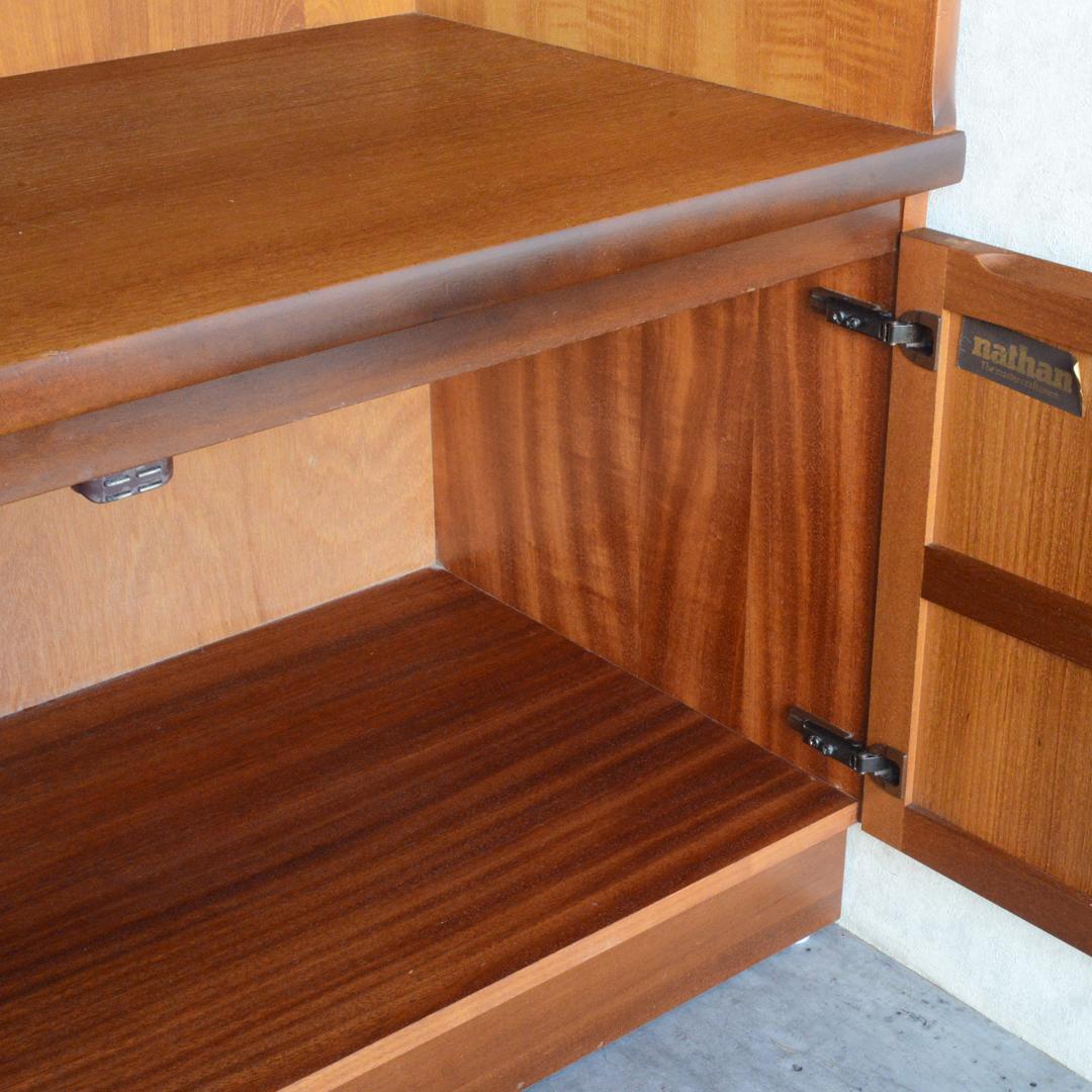 Nathan ネイサン レコードキャビネット テレビ台 AVボード サイド