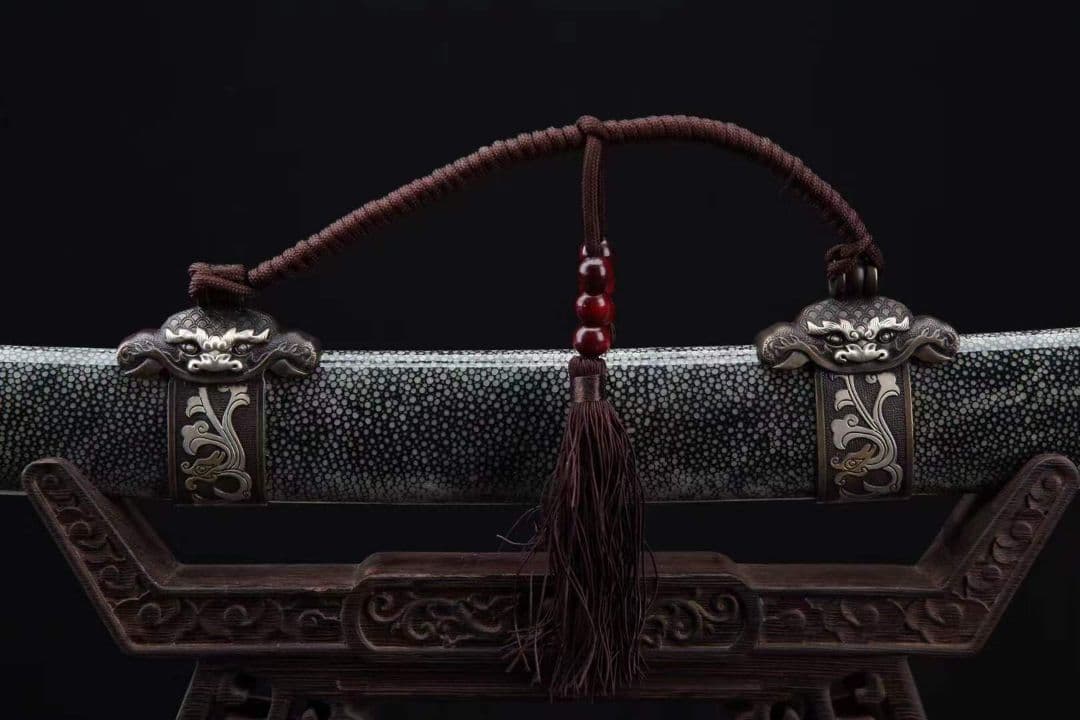 三色銅青龍宝刀 古兵器 武具刀装具日本刀模造刀 居合刀