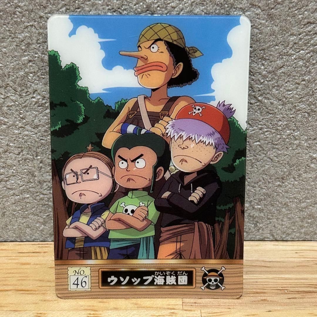 ONE PIECE ワンピース ウソップ レトロ カード レア ウソップ海賊団