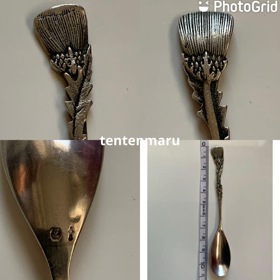 アンティークシルバースプーン☆ドイツアンティークショップ購入品☆5