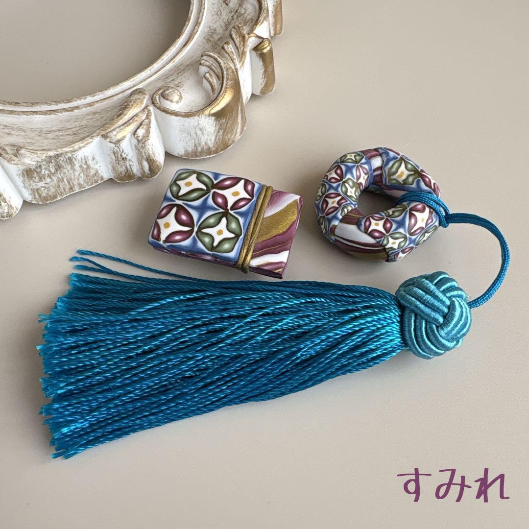 帯留め帯飾り＊ポリマークレイ - メルカリ