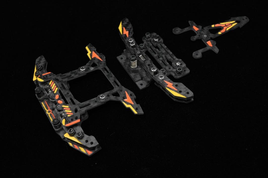 ミニ四駆 ATバンパー アンカーシステム 新作 CNC精密加工 type-E