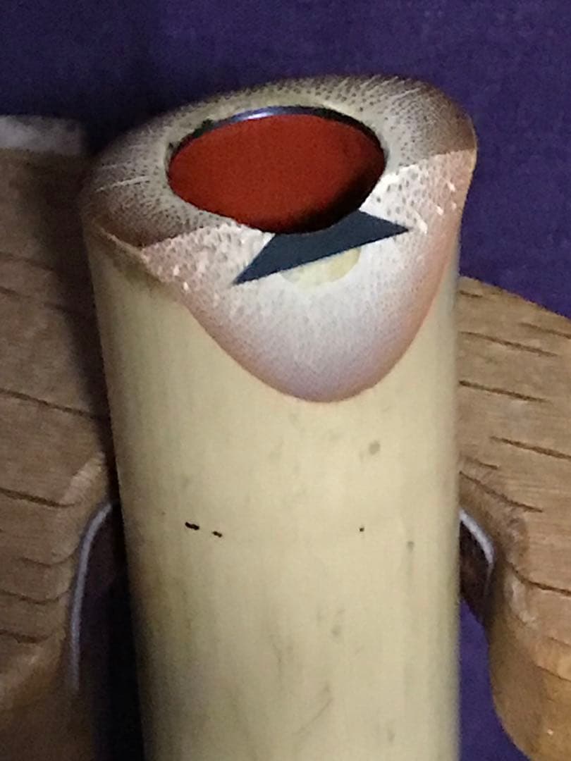 ⭐️ 尺八 琴古流 呂玄銘 銀三線継 約42.5センチ 約340g - メルカリ