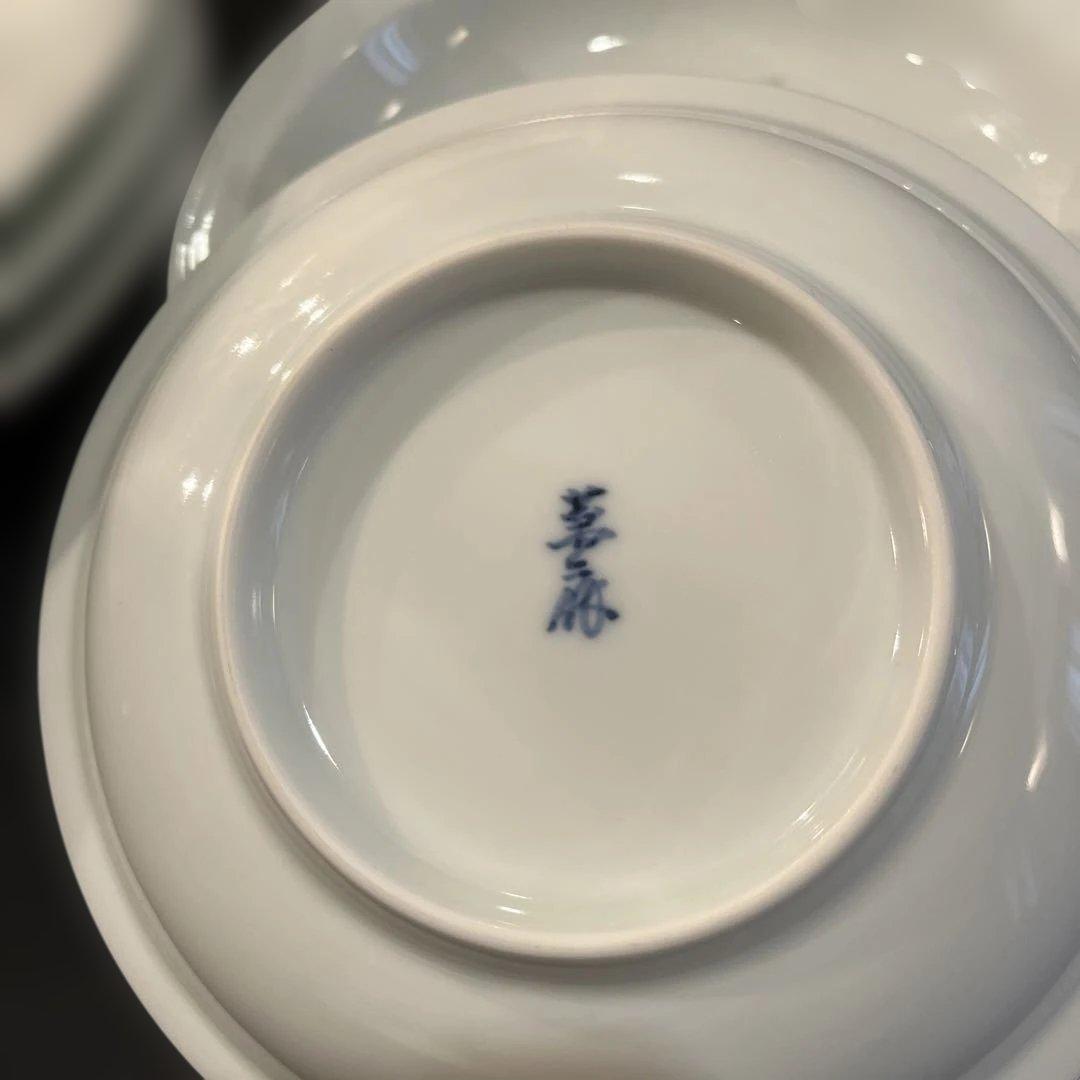 人間国宝 井上萬二【本人作】銘々皿 5客揃い - メルカリ