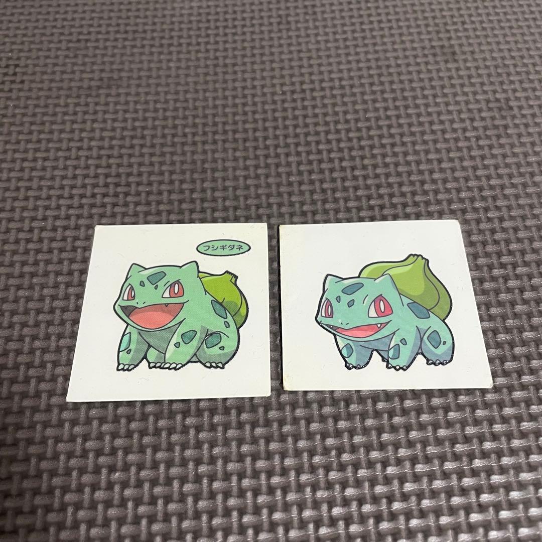 ポケモンパンシール フシギダネ 2枚セット デコキャラ 第一パン - メルカリ