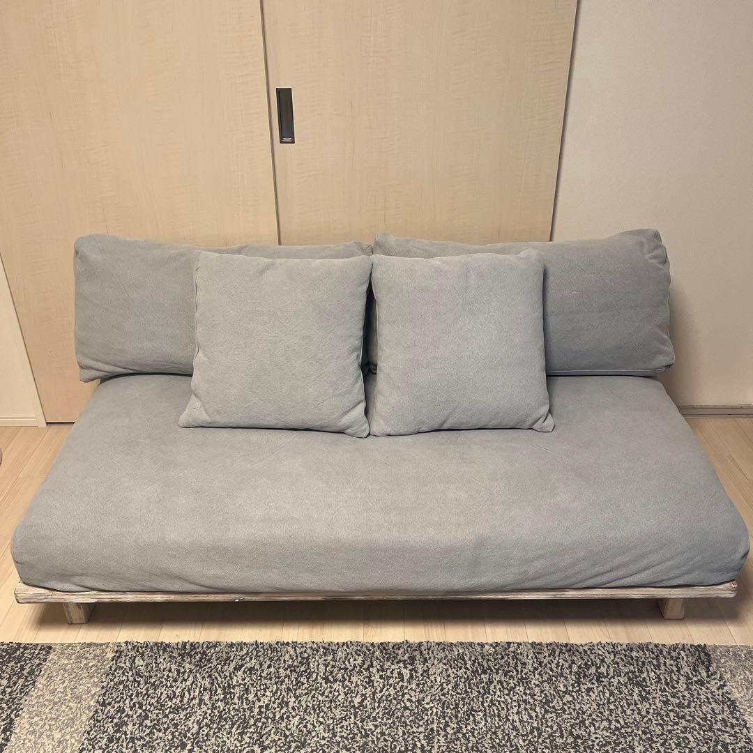 UNICO ウニコLANA(ラナ) カバーリングソファ 2.5シーター L108391186