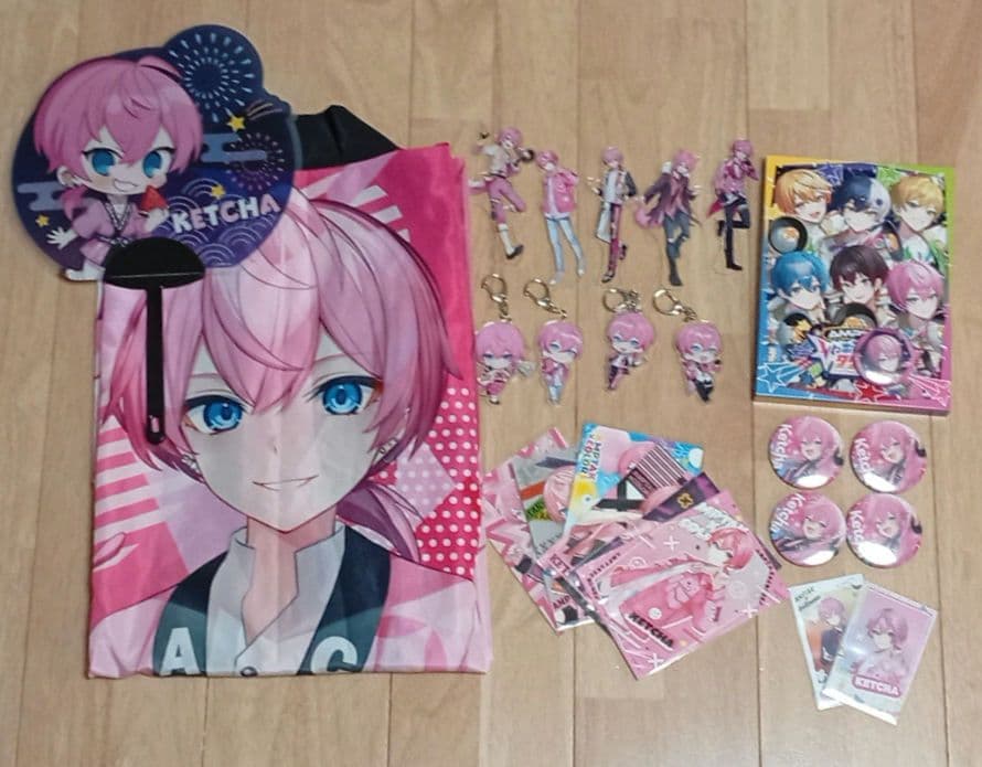 AMPTAKxCOLORS けちゃくん まとめ売り はっぴ アクスタ - メルカリ