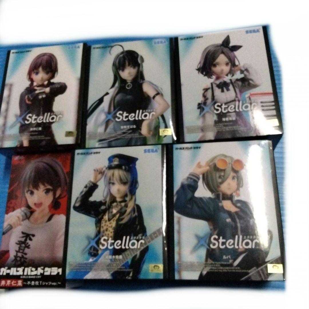 ガールズバンドクライ　フィギュアまとめ売り６個セット ガールズバンドクライ フィギュア 6個セット まとめ売り - メルカリ