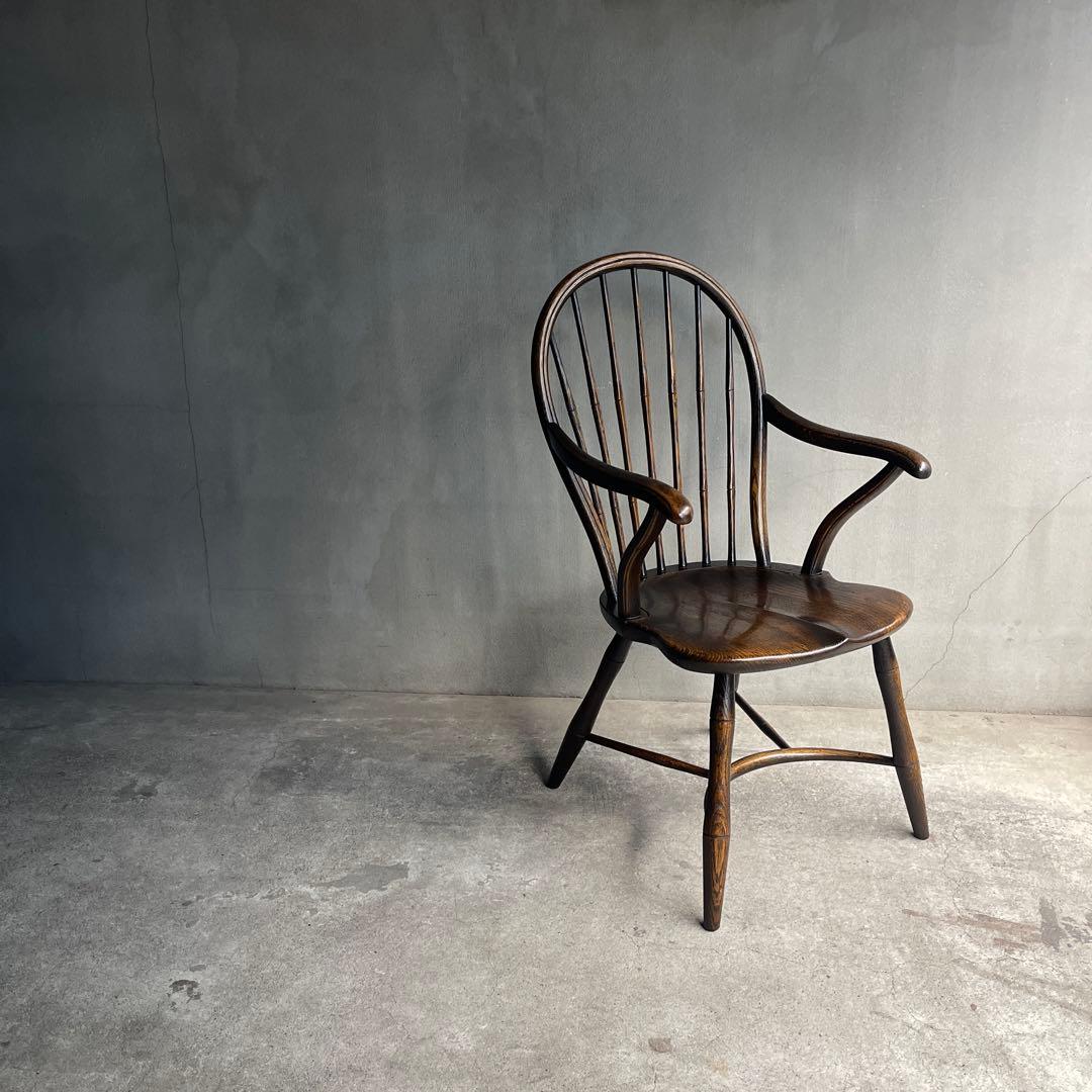 極美品 飛騨産業 キツツキ PROVINCIAL ボウバックアームチェア - メルカリ