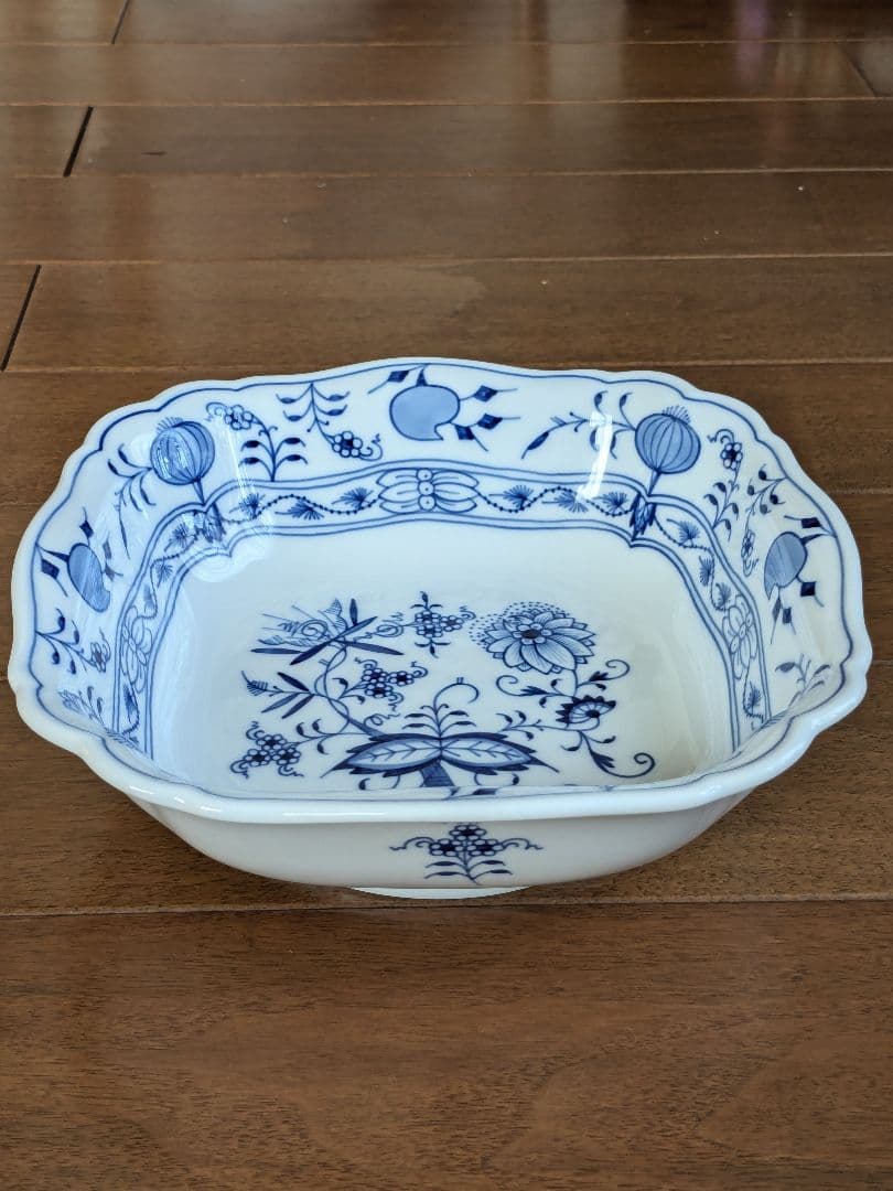 Ndream☆マイセン☆ブルーオニオン☆サラダボール マイセン ブルーオニオン サラダボウル 深皿 ディーププレート 14cm