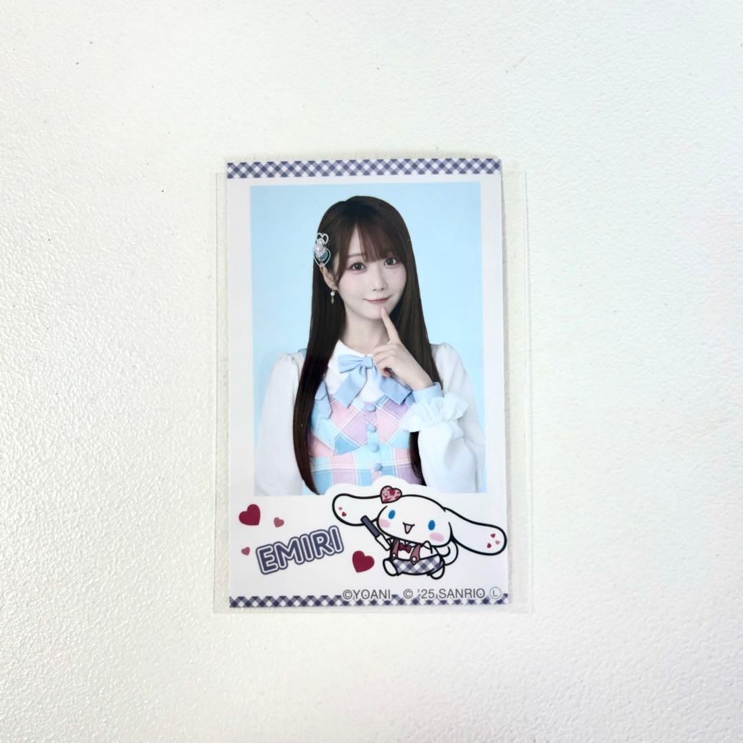 大谷映美里 イコラブ シナモンコラボ シナモロールフォトカード