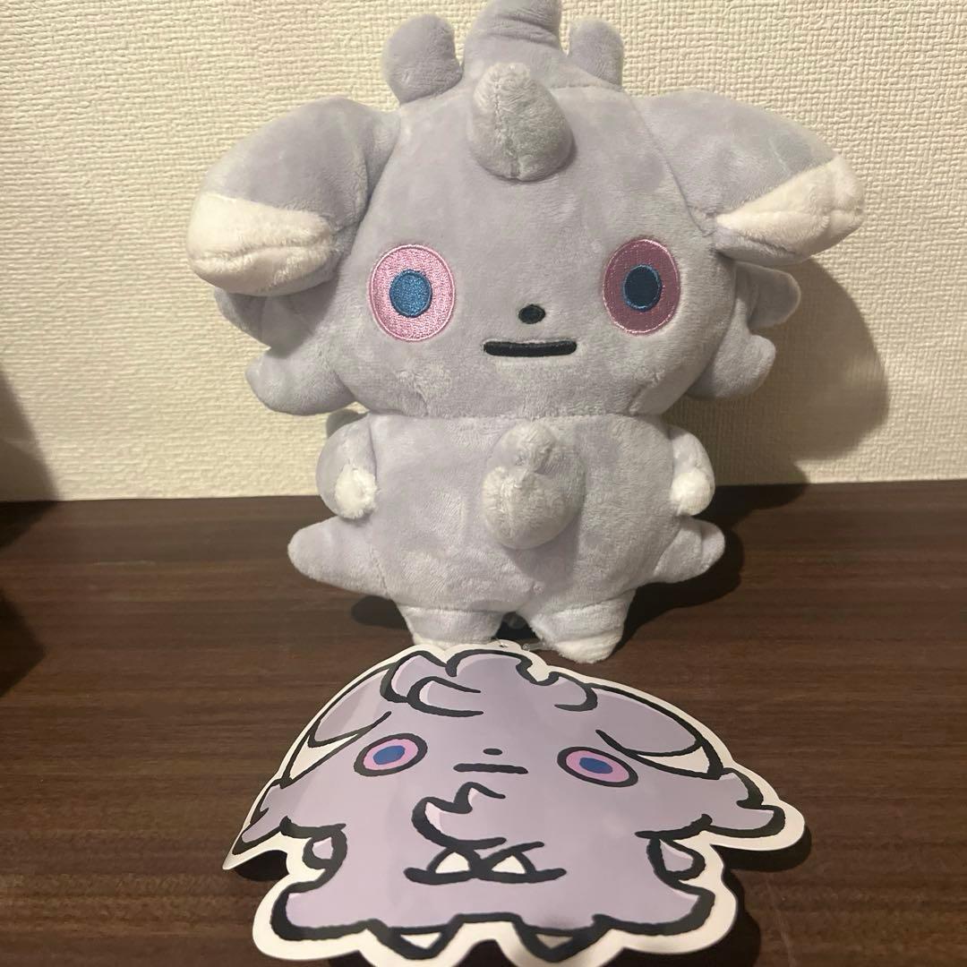 ニャスパー がらるにゃーすのひ 2021 ポケモンセンター がらるにゃーすのひ ぬいぐるみ ニャスパー 2021年