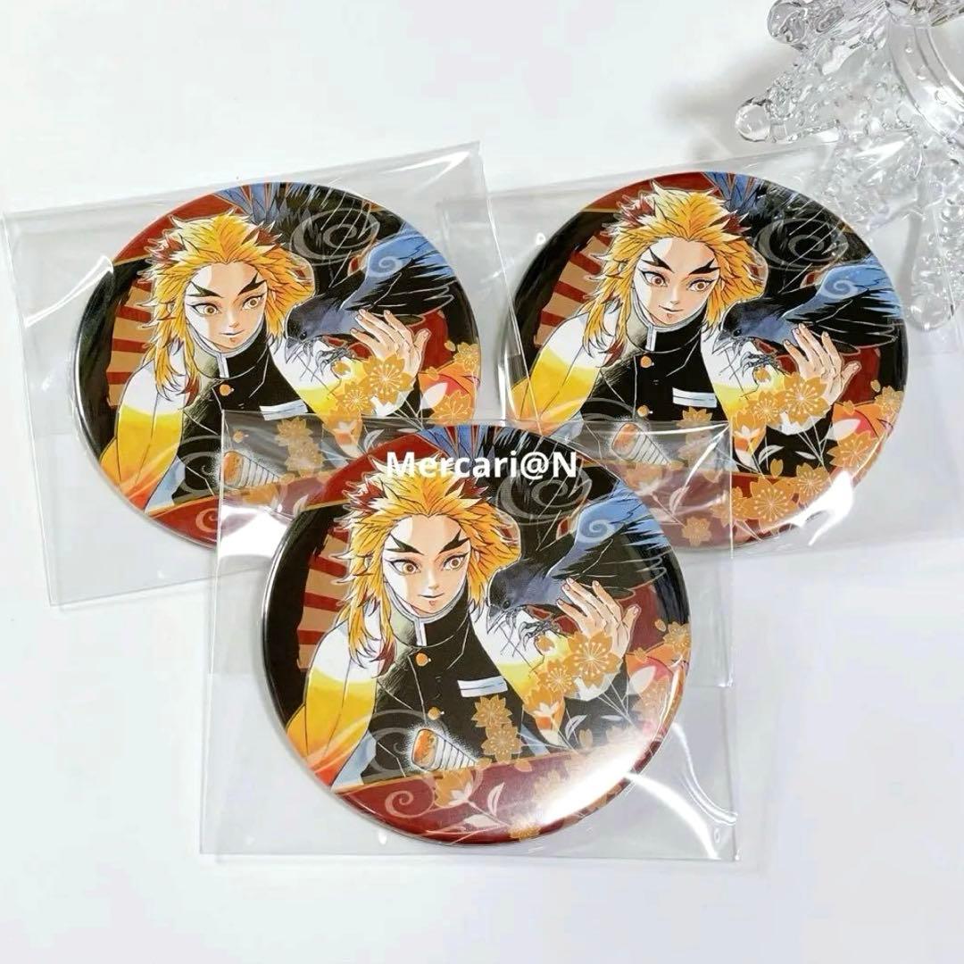 鬼滅の刃 煉獄杏寿郎 コレクション缶バッジ 原作絵 ♡ - メルカリ