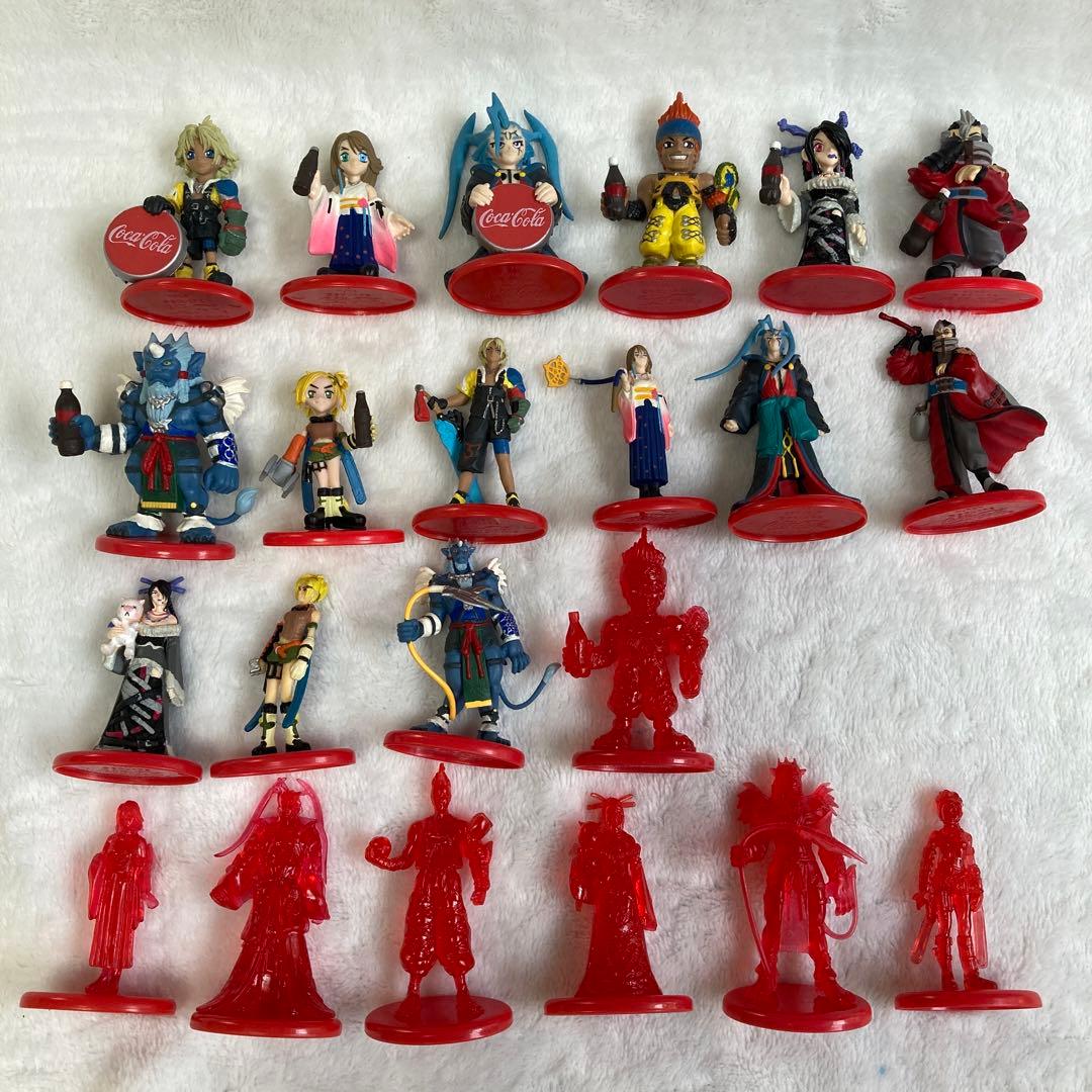 ファイナルファンタジー10 コカコーラ フィギュア22体セット - メルカリ