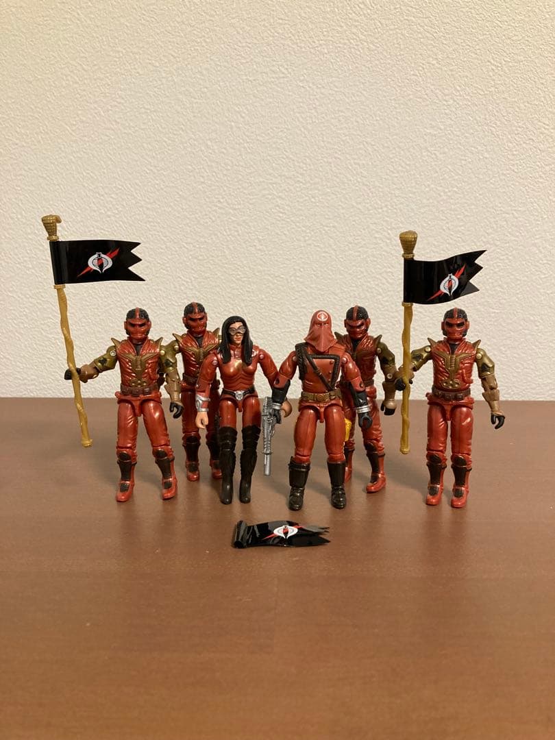 GIジョー コブラ バイパー 6体セット 3.75 - メルカリ