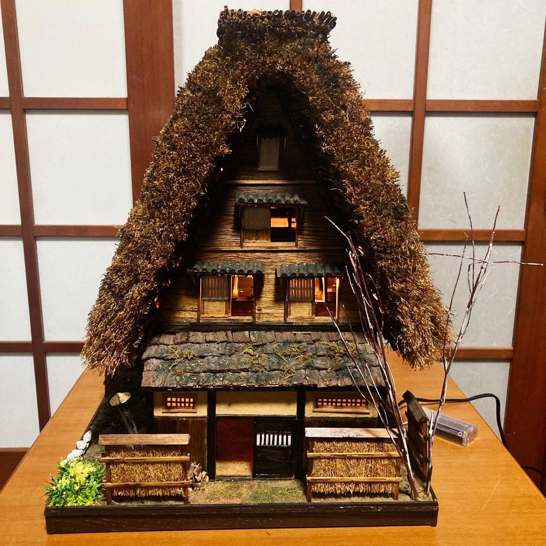 大型模型 白川郷 世界遺産 合掌造り - メルカリ