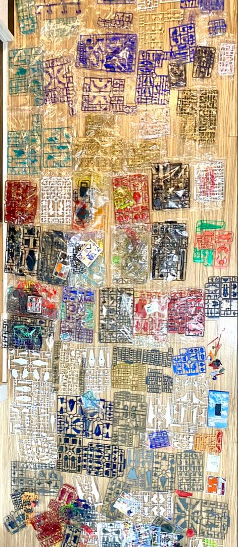 アニメプラモデルキット大量セット – 未切り離しパーツ多数 – 未開封品あり METAL STRUCTURE 解体匠機 RX-93 νガンダム専用オプションパーツ 武装
