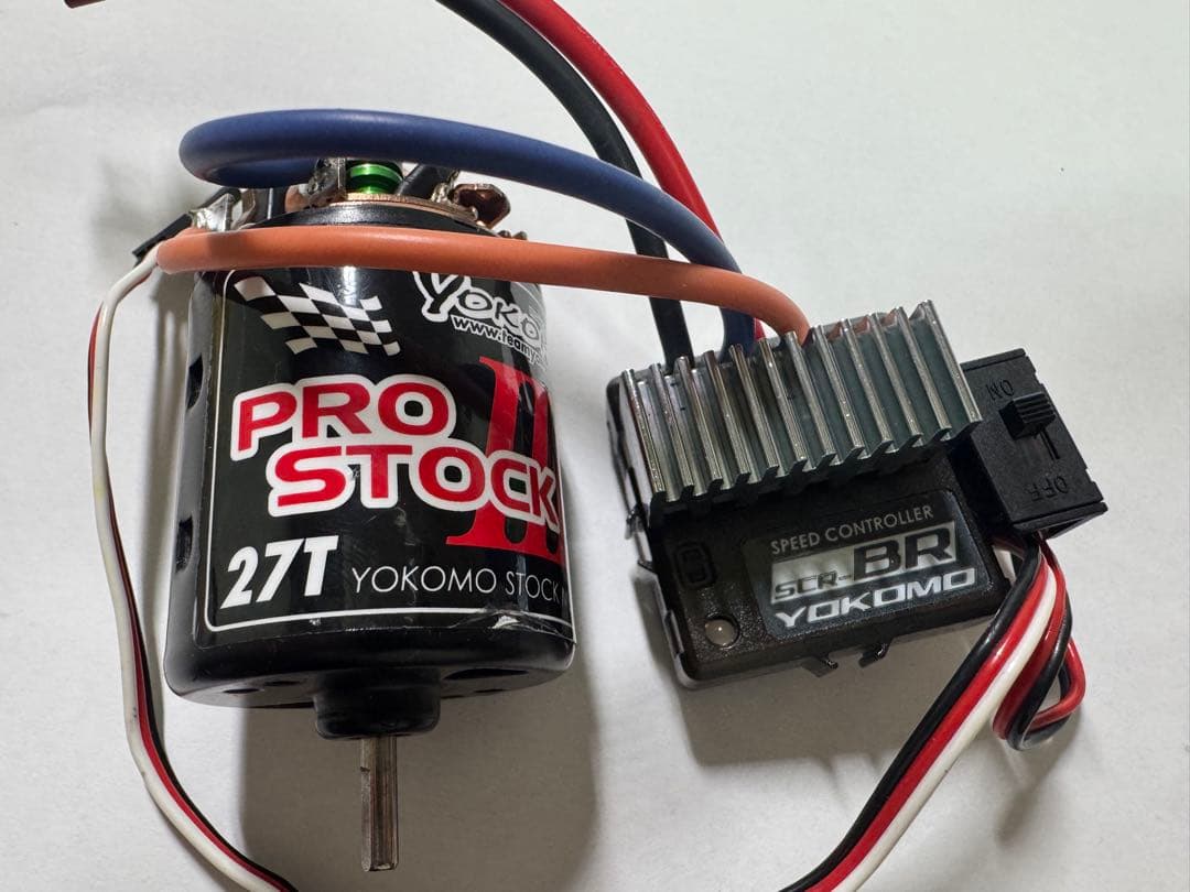 ヨコモ YOKOMO ブラシモーター ESC セット プロストック3 27T - メルカリ