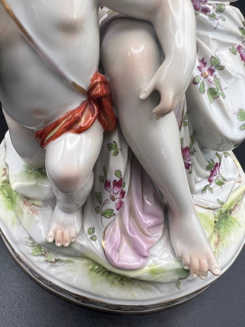 母子像 陶磁器 フィギュア