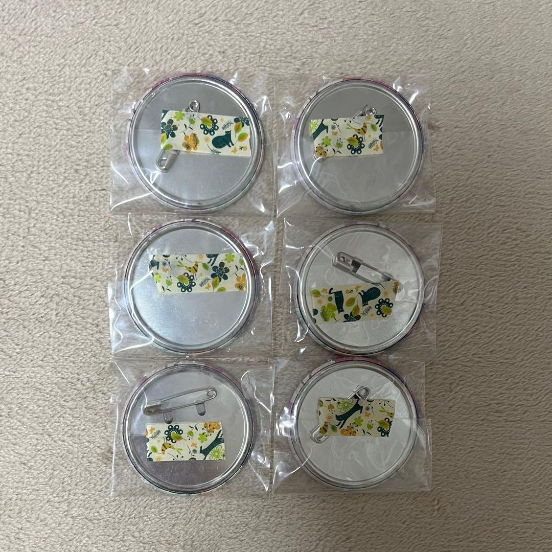 Blackish House ブラハ 桜坂悠翔 缶バッジ 6点セット