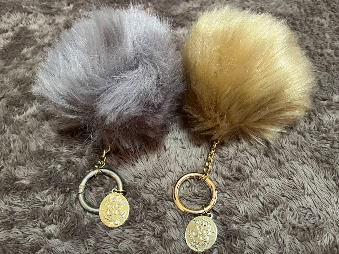 安室奈美恵 88 ファーキーホルダー 2点セット - メルカリ