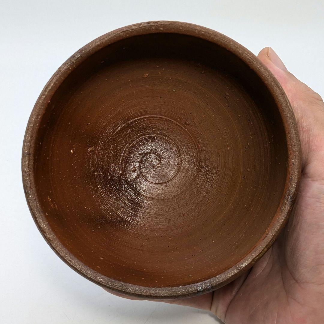 人間国宝 藤原雄 備前焼 緋襷茶盌B 共箱共布栞 抹茶碗 抹茶茶碗 茶道具