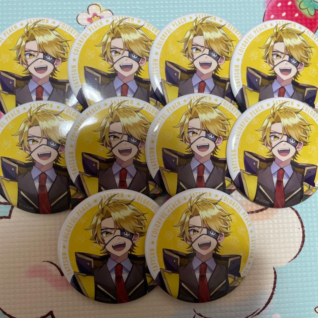 たっつん 魔法学園缶バッジ カラフルピーチ からぴち - メルカリ