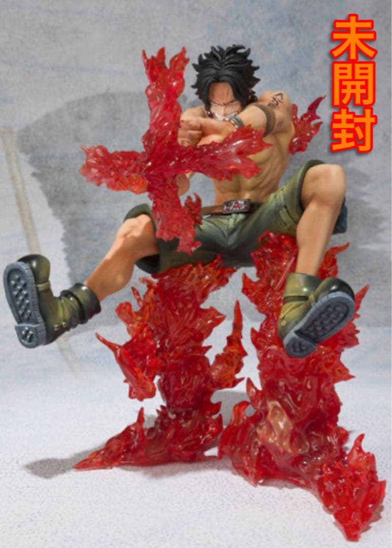 ワンピースフィギュアアーツZERO ポートガス・Ｄ・エース　十字火 Amazon.co.jp: フィギュアーツZERO ポートガス・D・エース -Battle Ver