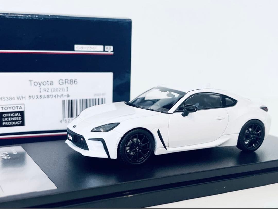 1/43 History ハイストーリー TOYOTA GR86 Hi-Story(ハイストーリー) 1/43 (レジン製) Toyota GR86 特別仕様車 RZ