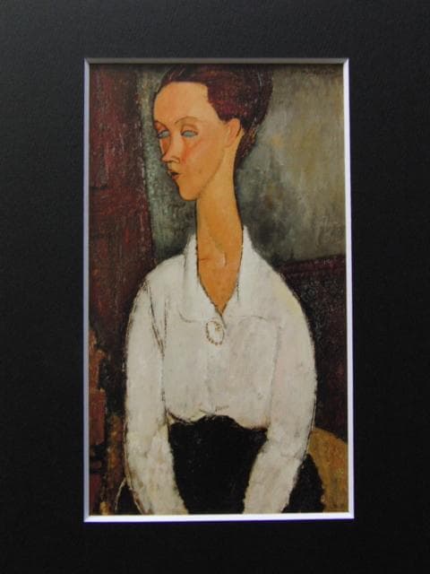 アメデオ・モディリアーニ 【ルニア・チェホフスカの肖像 】 高級画集