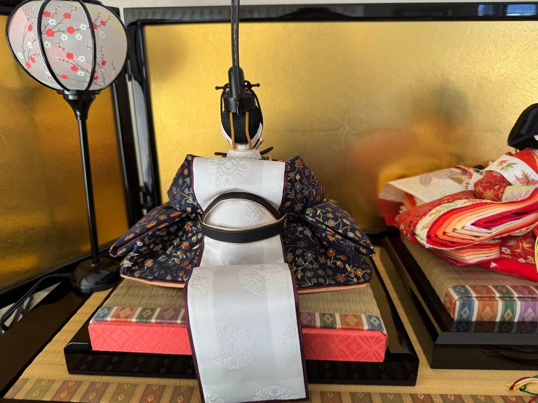 美品 雛人形 伝統的 衣裳着 親王飾り 高島屋特選 玉翠作 - メルカリ