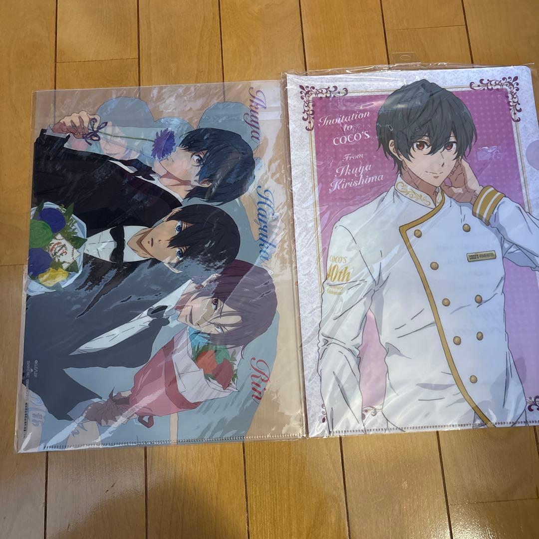 Free!クリアファイル桐嶋郁弥 七瀬遙 松岡凛 - メルカリ