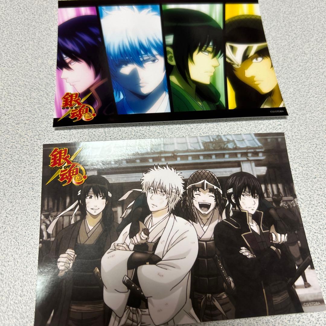 ✨レア✨ 銀魂 ファミマプリント ブロマイド 攘夷志士 白夜叉 高杉 桂