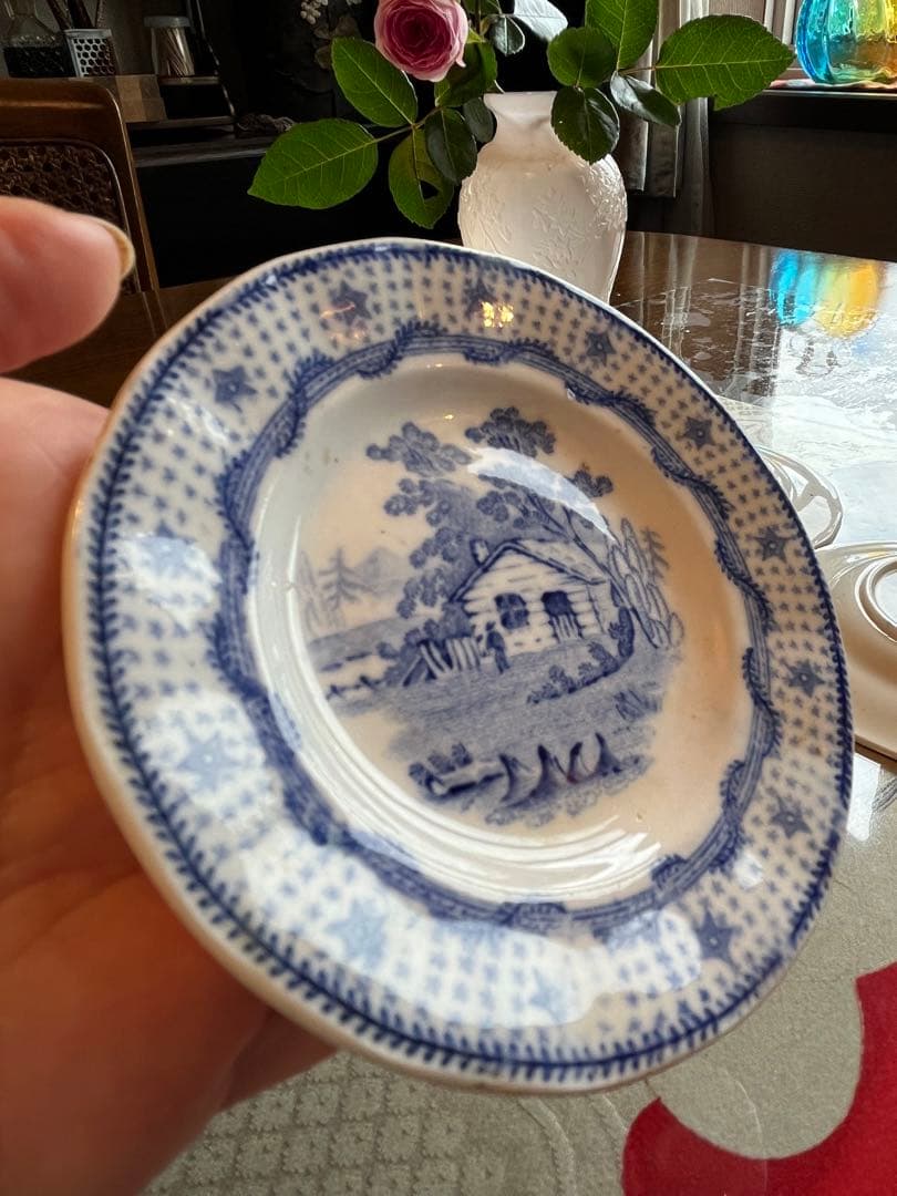 A737 西洋アンティーク オランダ デルフト 豆皿 手塩皿 5枚 - メルカリ