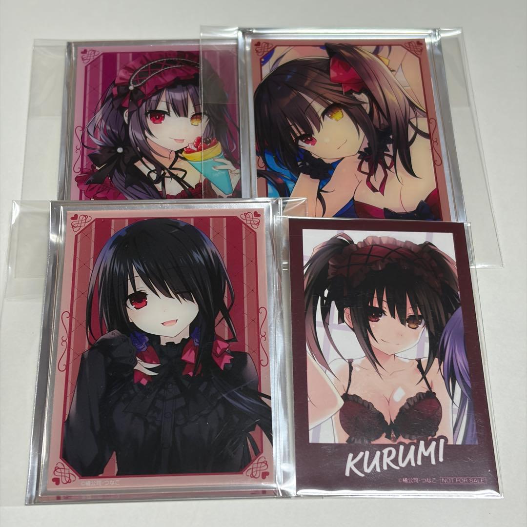 デート・ア・ライブ 時崎狂三 バレンタイン アクリルカード 特典ミニ