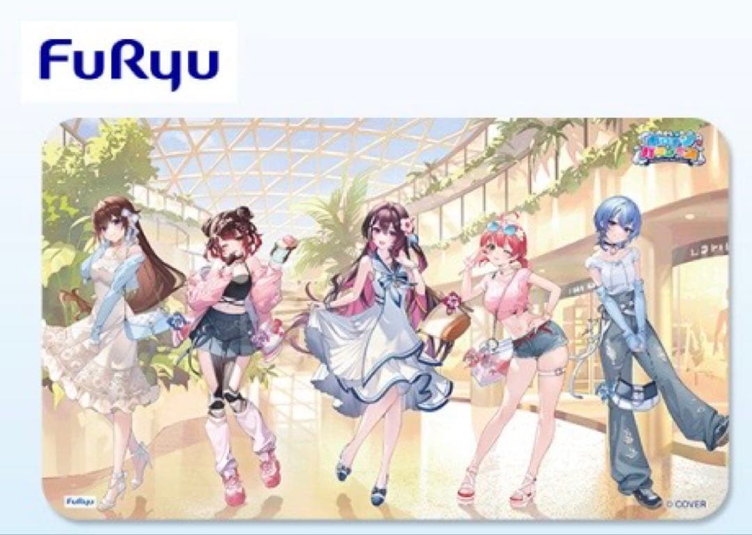 ホロライブ プライズ ホロナツパラダイス 0期生プレイマット - メルカリ