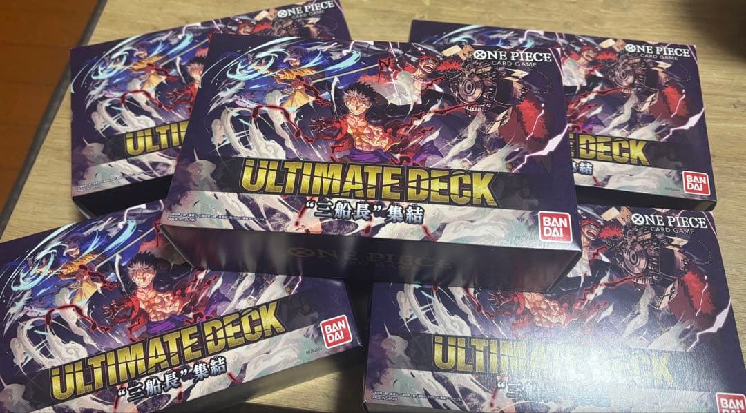 ONE PIECE ULTIMATE DECK 5個セット - メルカリ