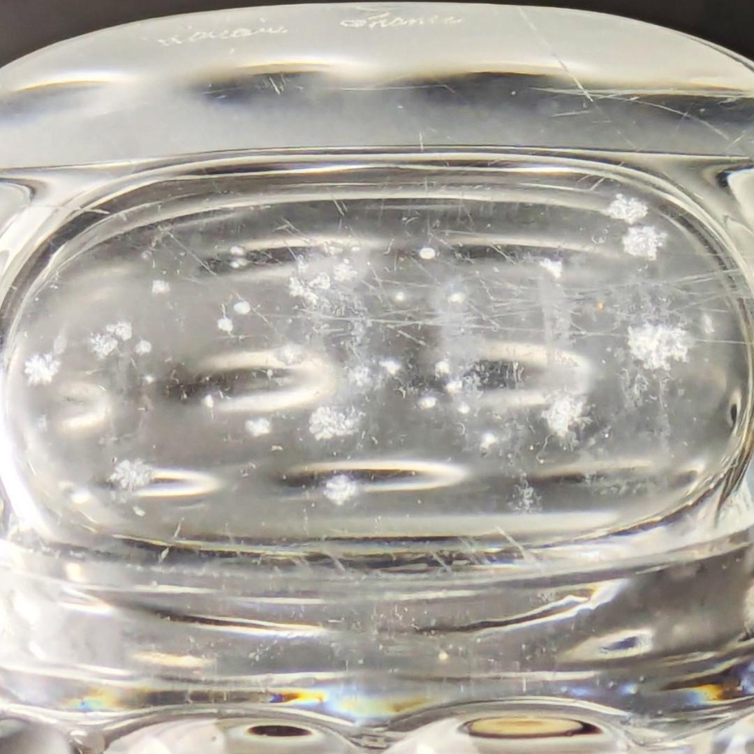 ラリック廃盤 27㎝デキャンタ パルメparme13307 波紋紋様 とても美品