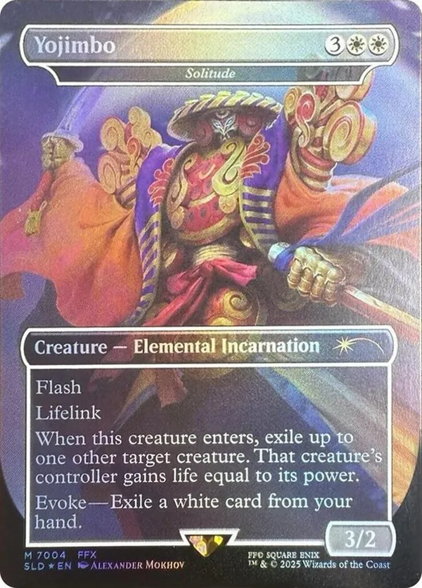 Yojimbo - Solitude (Rainbow Foil) • Secret Lair Series (SLD) #7004