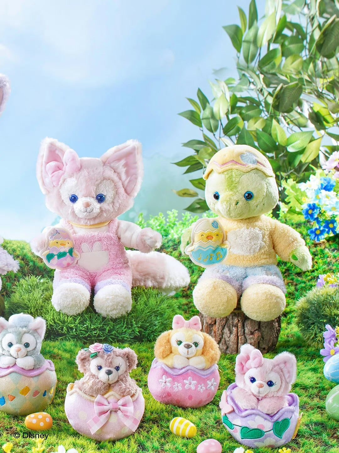 香港ディズニーランド ダッフィー シェリーメイ ぬいぐるみ フルーツ