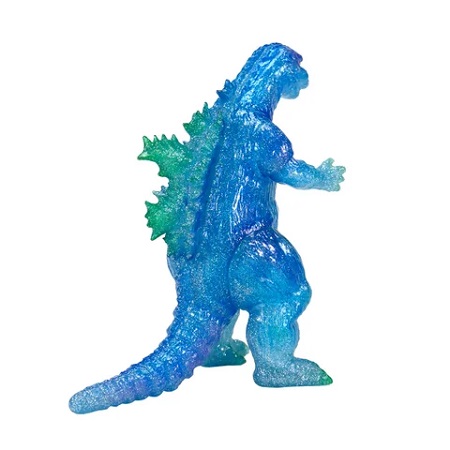 ゴジラ』シリーズの怪獣を、レトロデザインのソフビ製にしたアイテムが
