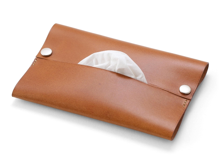 YAMASAKI DESIGN WORKS/ポケットティッシュケース -片側が開くスナップ