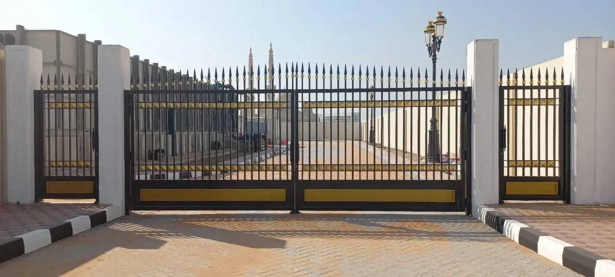 school gate