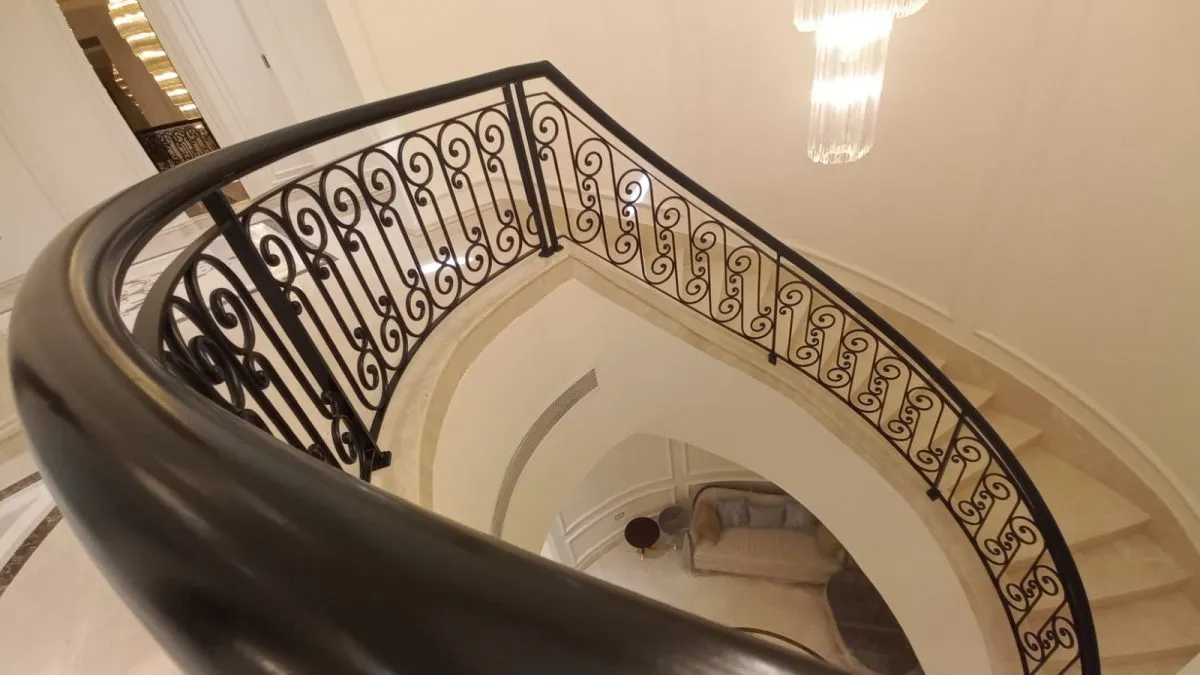 stair cases of vila